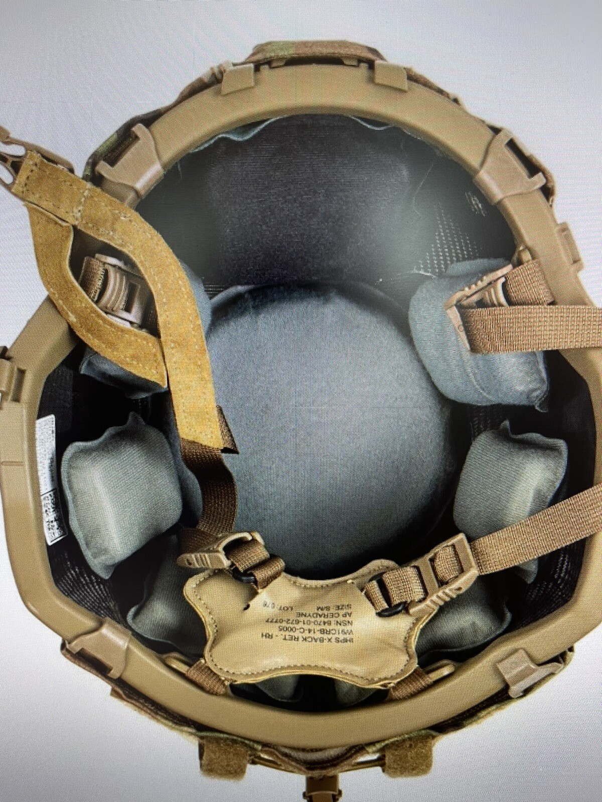 NEW CERADYNE IHPS Ballistic Protection Sys HelmetComplete AVON USMC Made IN USA.