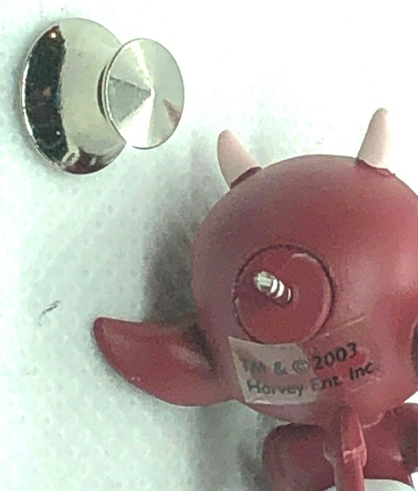 HOT STUFF: Little Devil Perplexed 3D Sculpted PVC PIN - Harvey Comics Licensed