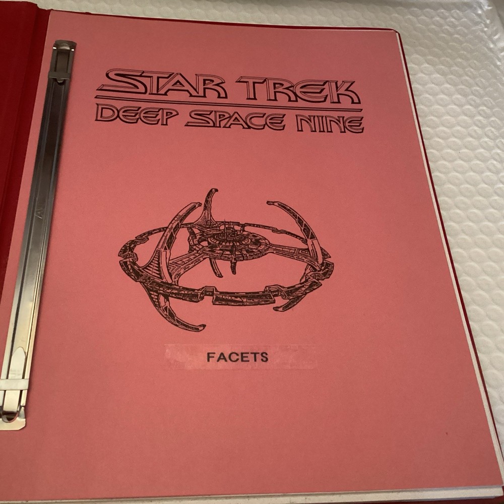 Star Trek Deep Space Nine "Facets" Final Draft March 30, 1995 TV Script