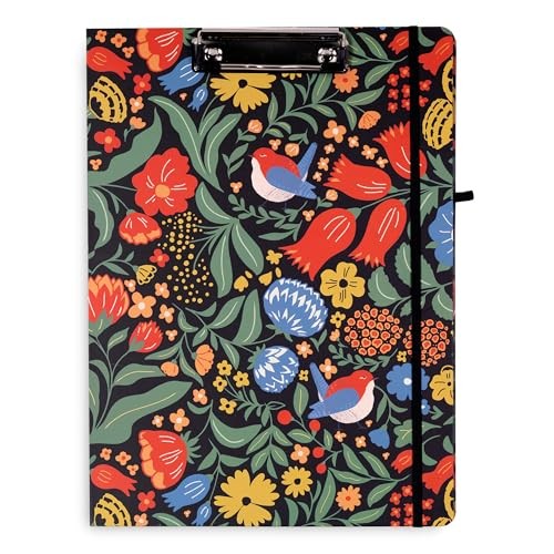 Steel Mill & Co Cute Clipboard Folio with Refillable Lined Notepad and