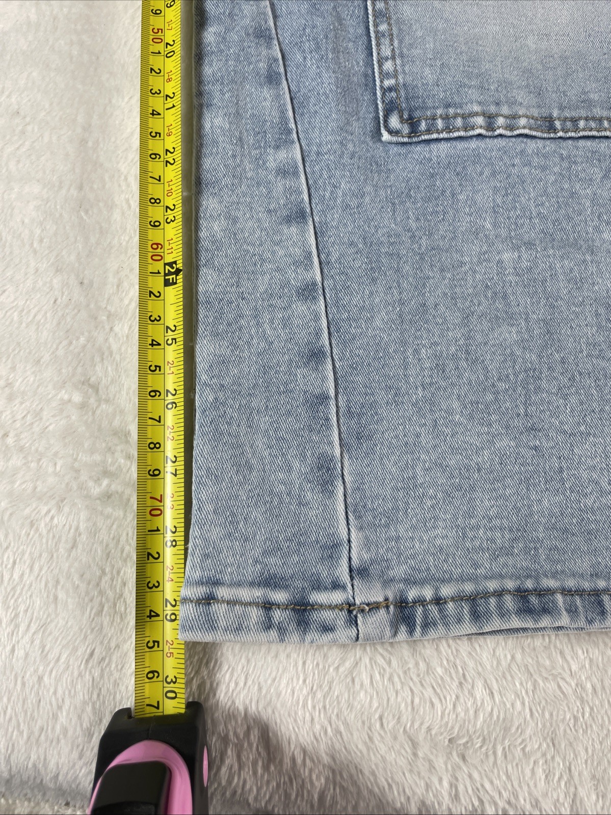 -NWT-Flamingals Wide Leg Jeans Drawstring Mid Waist Baggy Belted Size Large