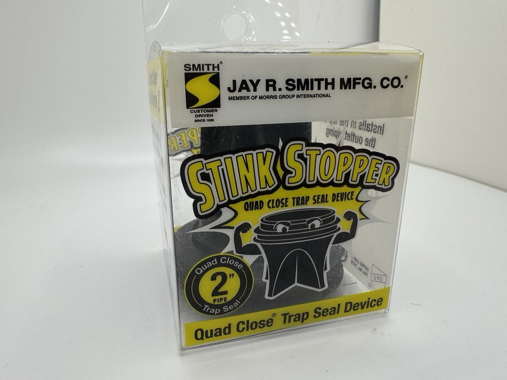 Stink Stopper Quad Close Trap Seal Device 2” Jay R. Smith MFG.CO.