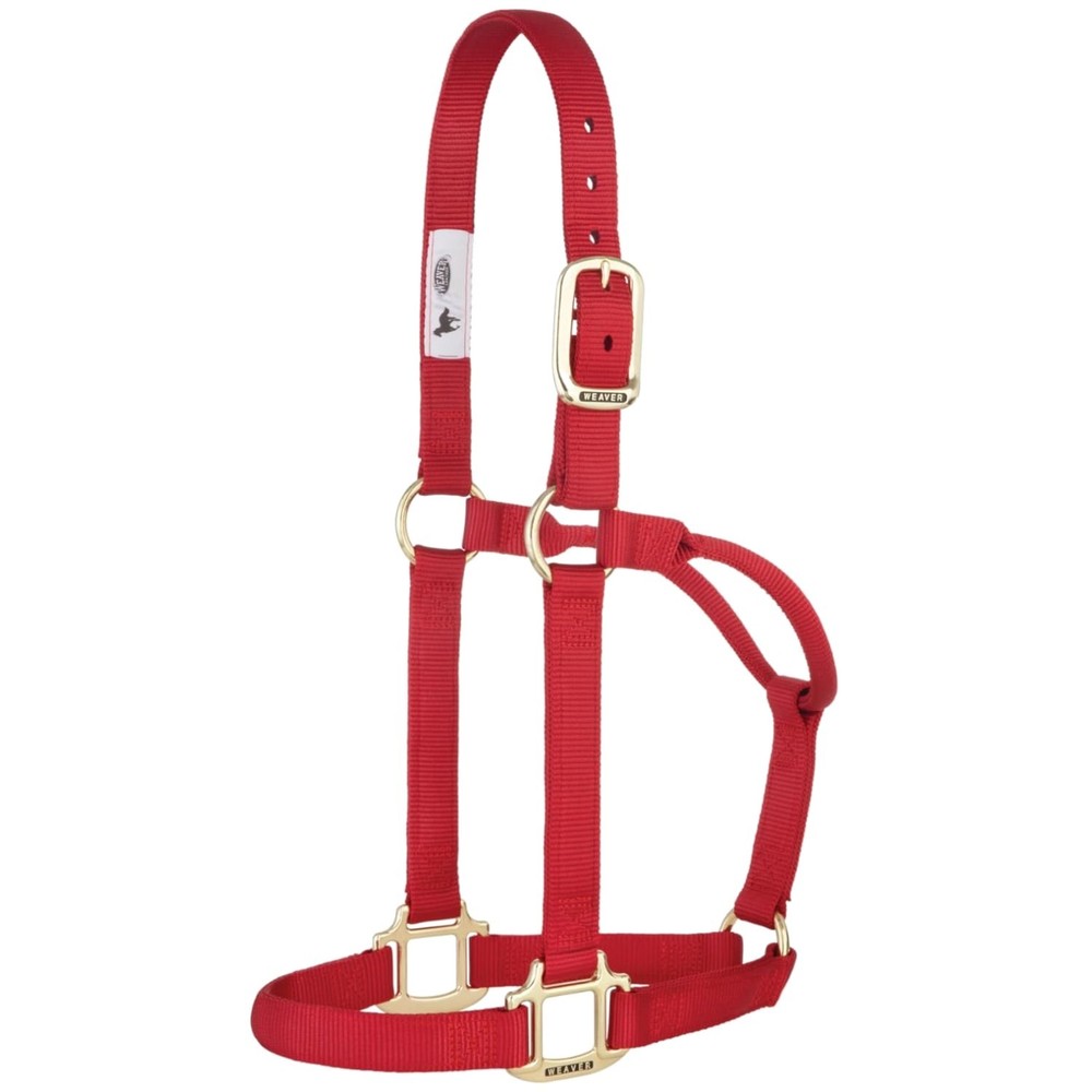 Nylon Weaver Horse Halter, Adjustable & Comfortable
