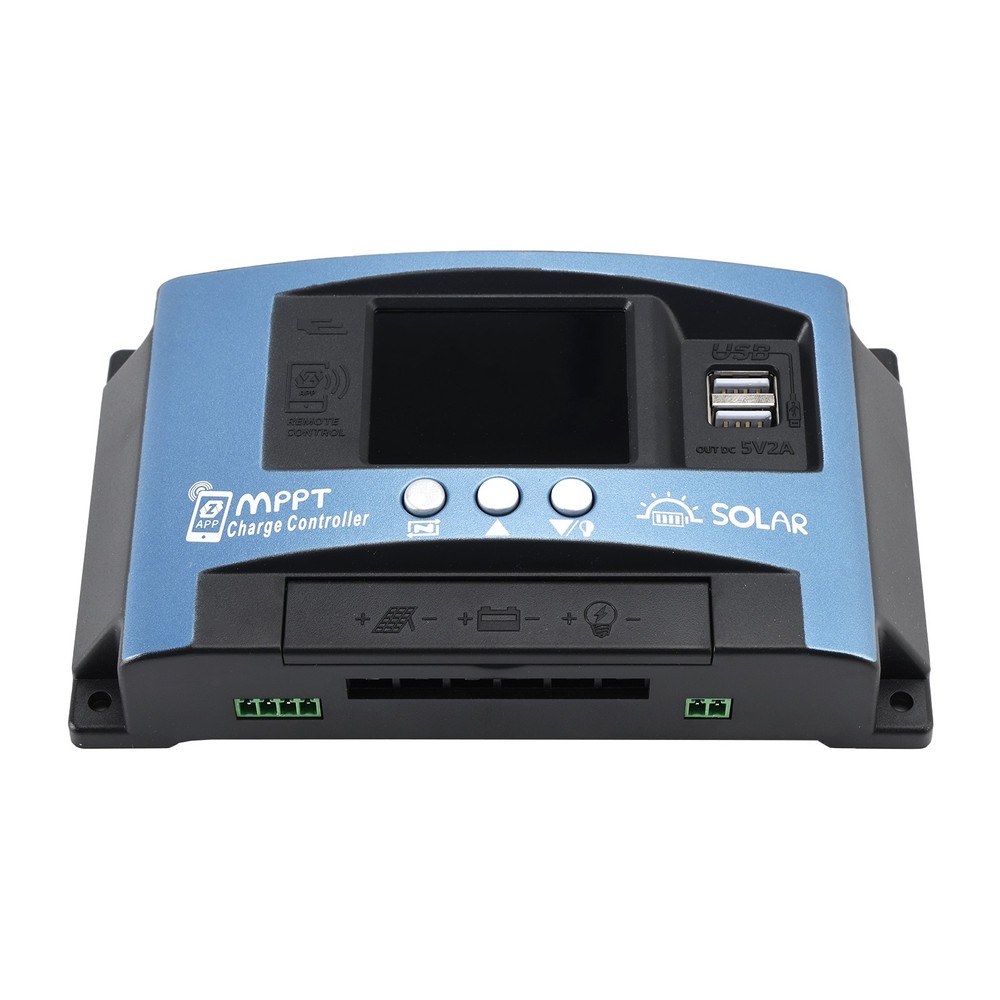 30A MPPT Solar Controller Serial Port MPPT Solar Controller Bluetooth 12V~60V