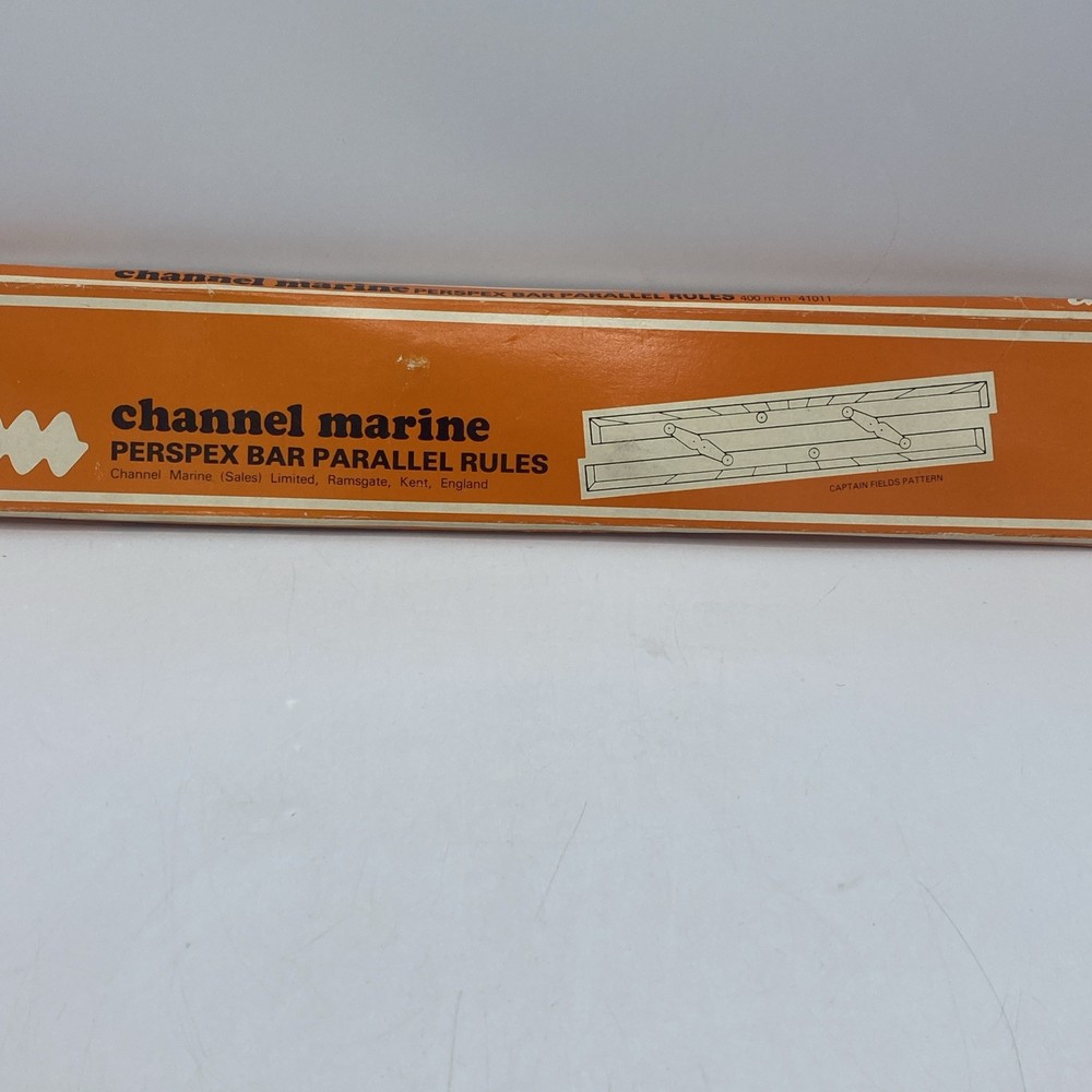 Channel Marine Perspex Bar Parallel Rules Captain Fields Boxed