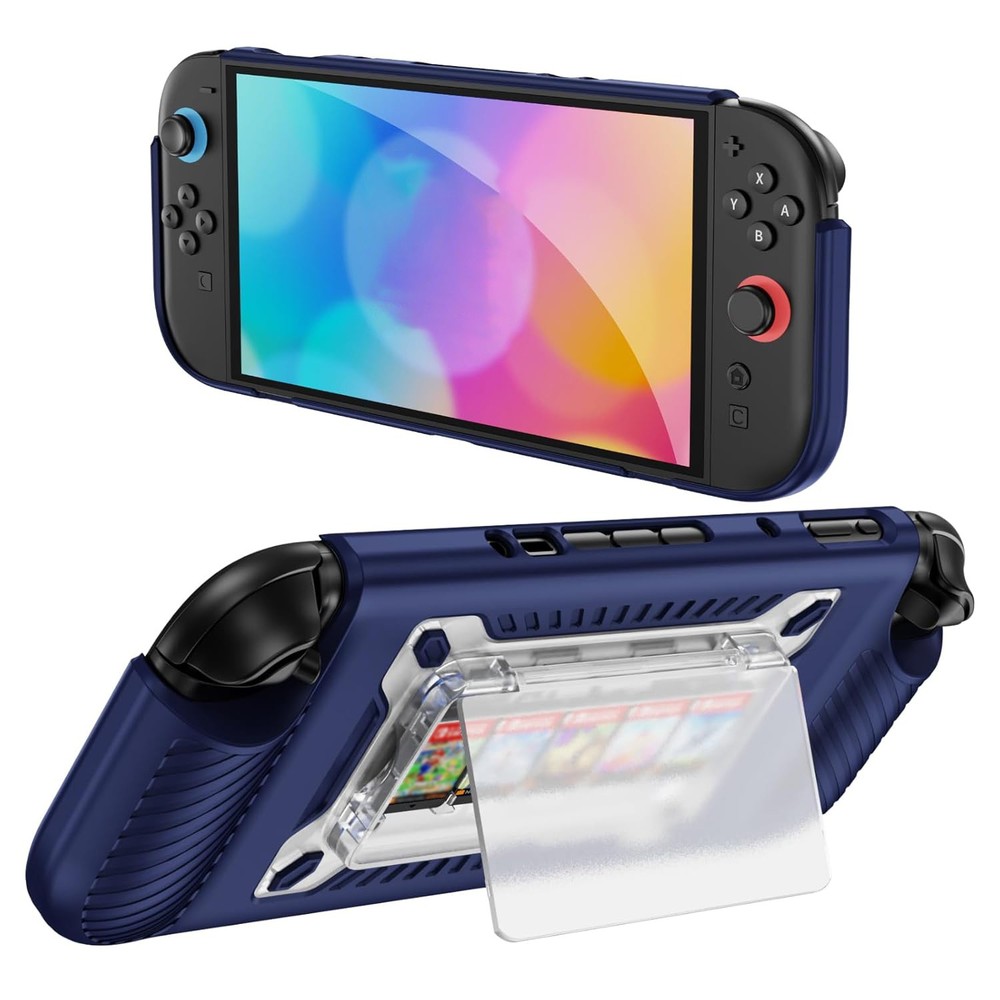 Protection Cover for Switch 2 with 5 Game Card Storage Shockproof Case