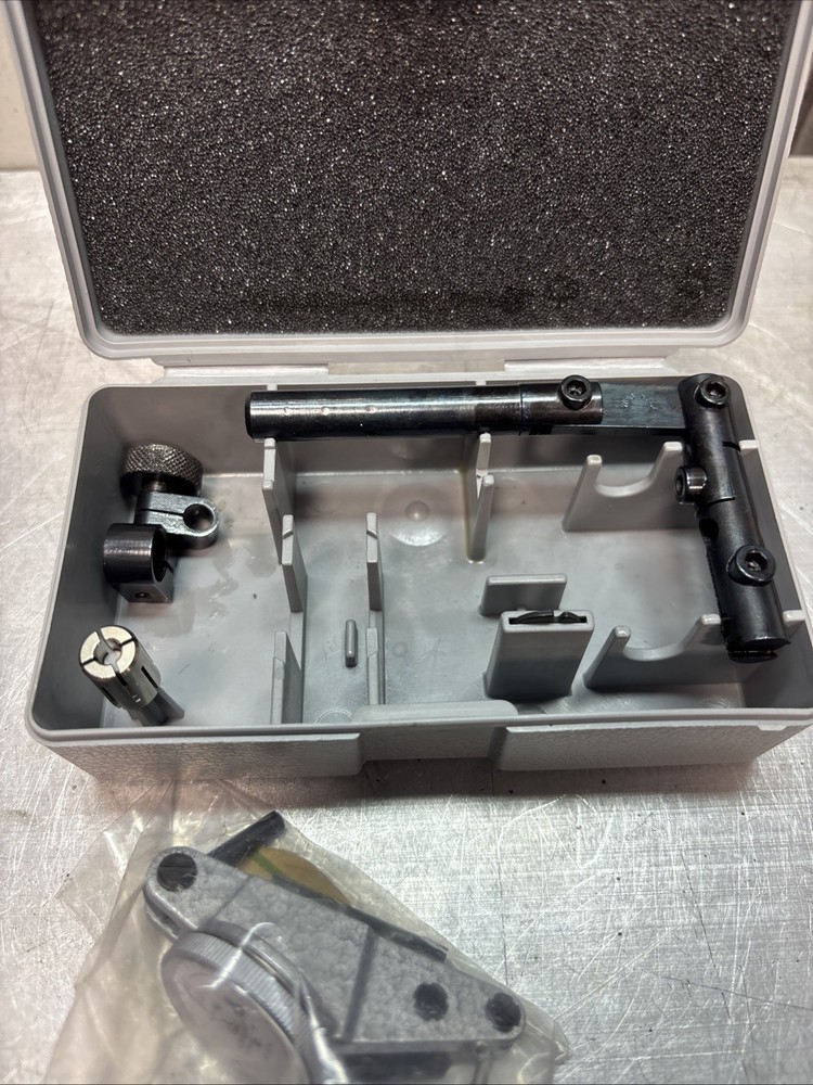 Interapid Dial Test Indicator 312-20B (NEW) W/ Attachments & Adapter (LOOK)👀