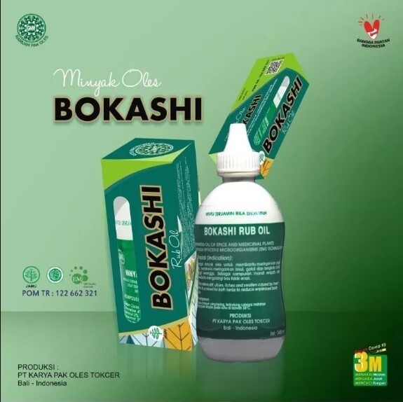BOKASHI RUB OIL from Bali 35ml