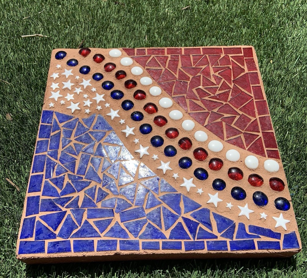 mosaic stepping stone