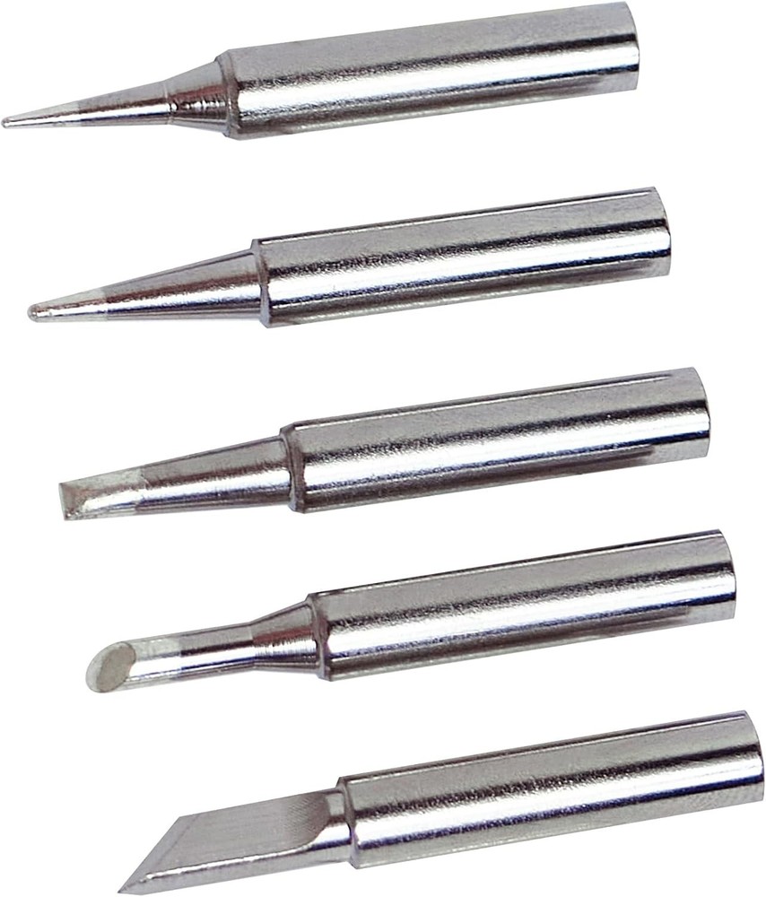 5pcs Universal Soldering Iron Tips Set for Hakko & More