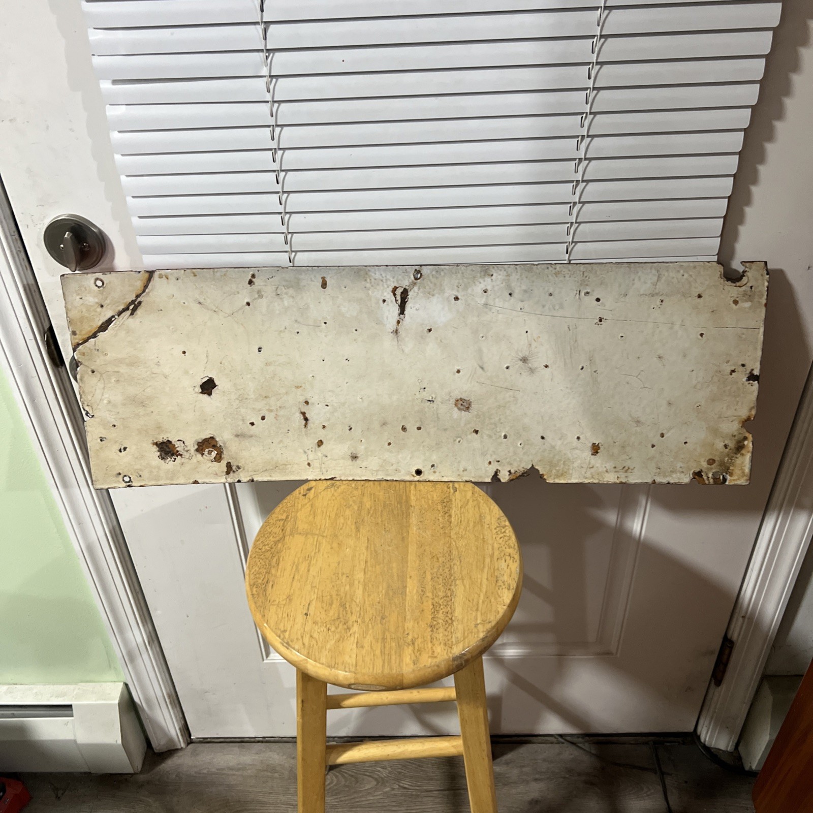 VINTAGE ORANGE CRUSH SODA PORCELAIN SIGN 30” x 10”