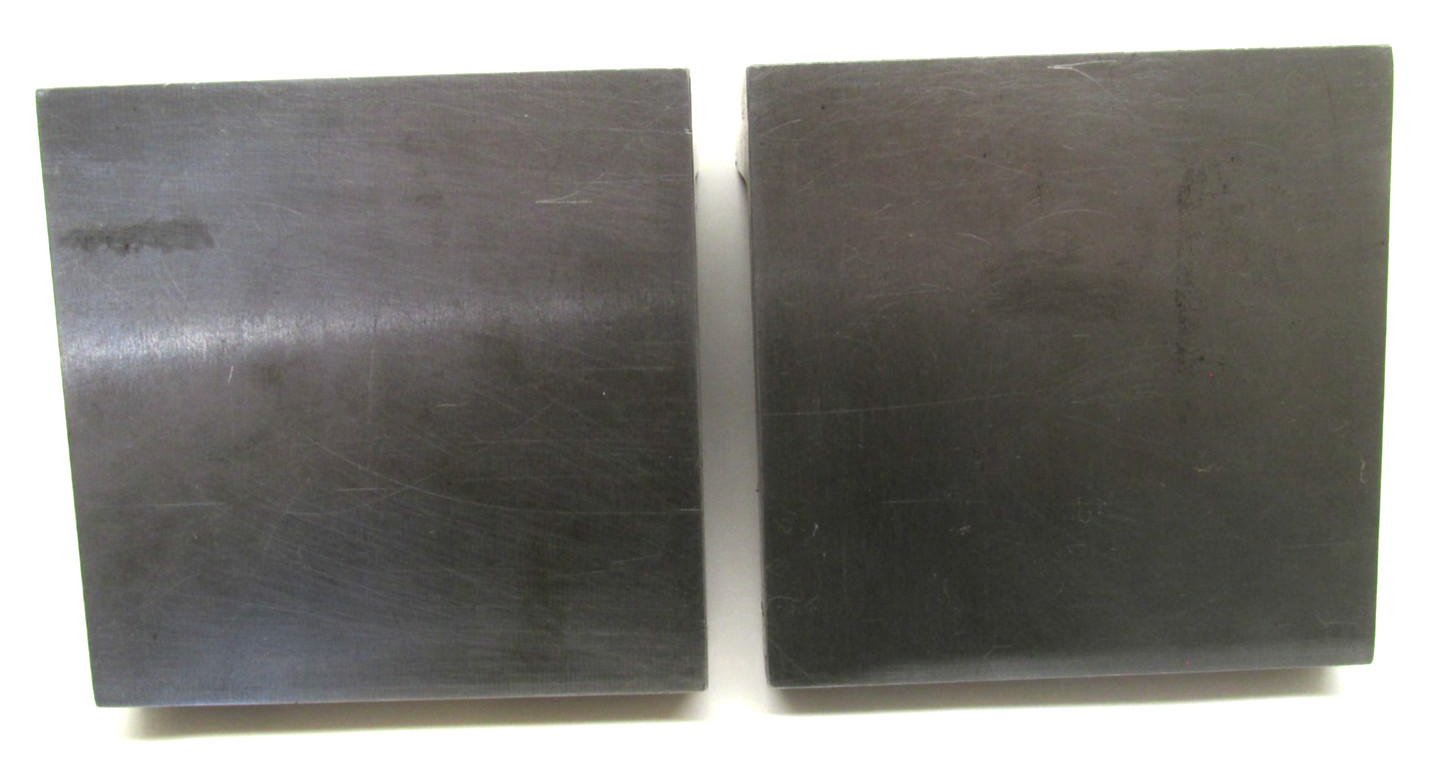 PAIR OF SUBURBAN 4'' x 4'' x 4'' PRECISION GROUND ANGLE PLATES - #PAW-040404-G