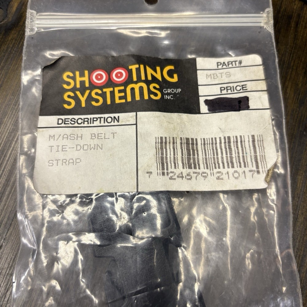 Belt Tie Down Strap with Buckle ~Shooting Systems~