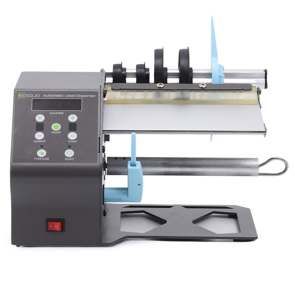 U.S. Solid Automatic Label Dispenser Fanfold Labels Counter 7 in Width