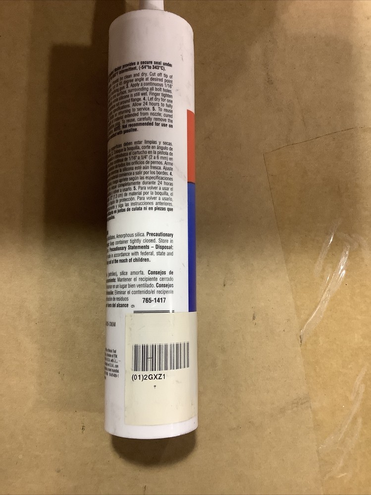 Permatex Red RTV Silicone 11OZ