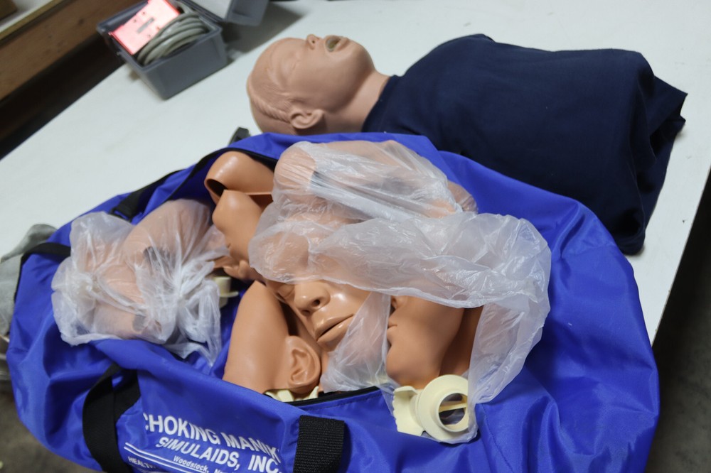 CHOKING Manikin Simulaids  W/EXTRAS