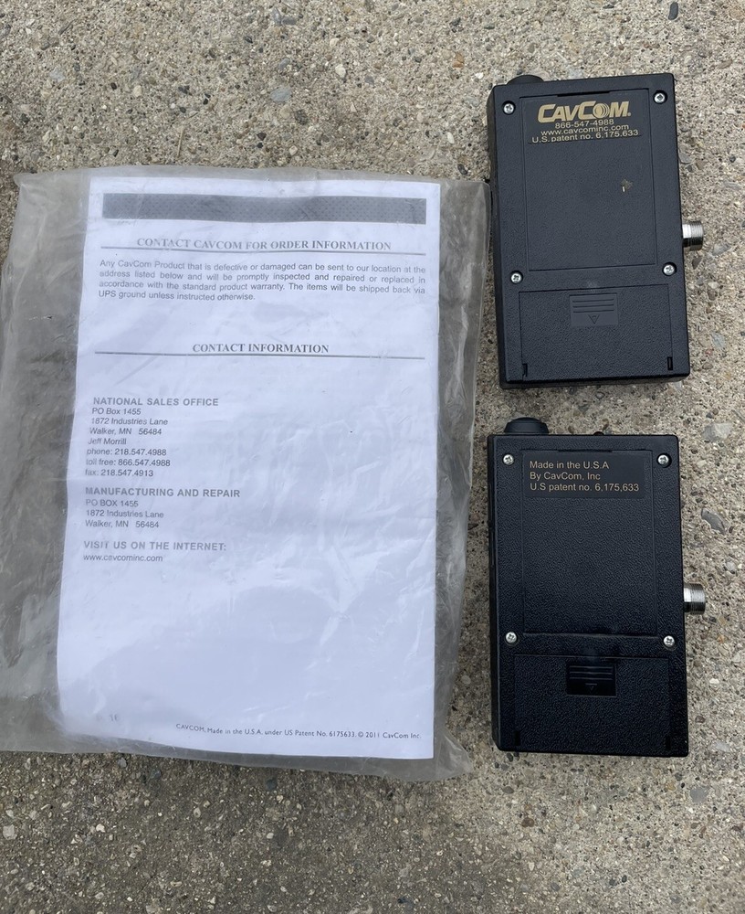 CavCom PTT2000 Talk Radio Control Unit Lot 3
