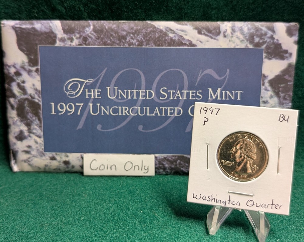 1997 P Washington Quarter Uncirculated from Mint Set
