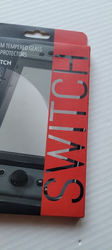 Orzly Switch Premium Tempered Glass Screen Protector 2x