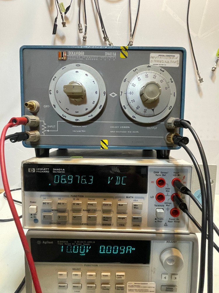 ESI Electro Scientific Dekavider DV411A Variable Resistor Very Accurate