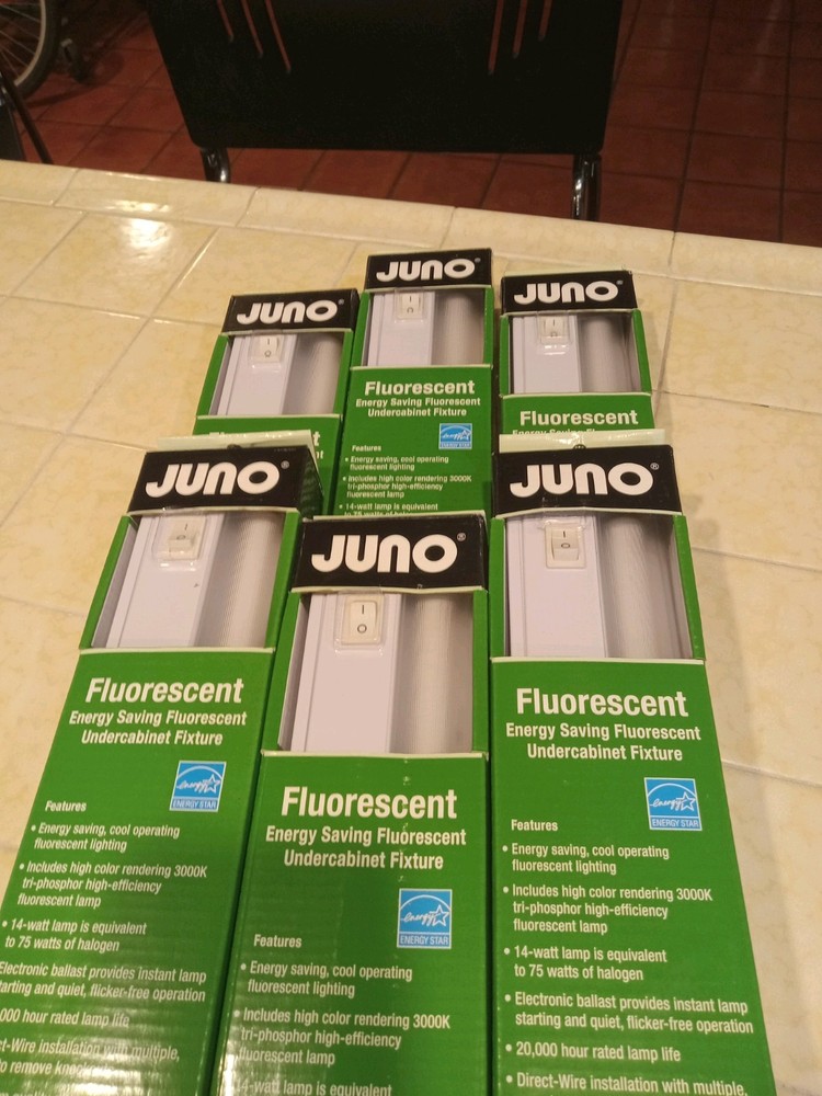 Juno 22" Undercabinet Fluorescent Lighting 3000K