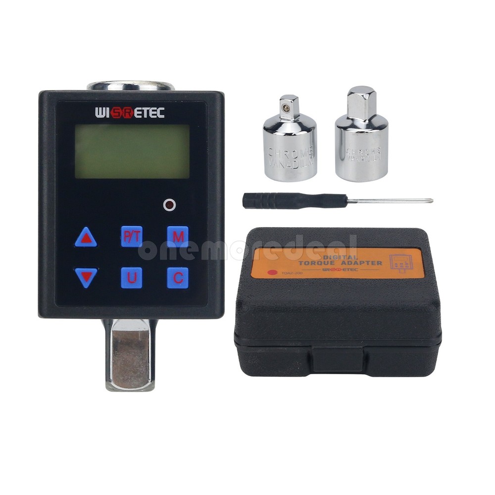 WISRETEC Torque Meter Wrench Digital Torque Meter Repair Tool with Backlight