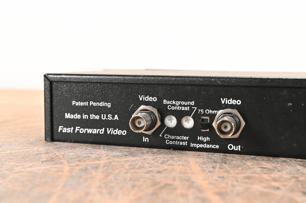 Fast Forward Video F22 Time Code Generator / Reader CG00812