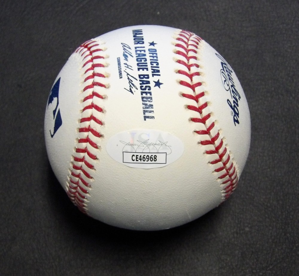 Eric Patterson Signed Official Rawlings Major League Baseball JSA Authenticated