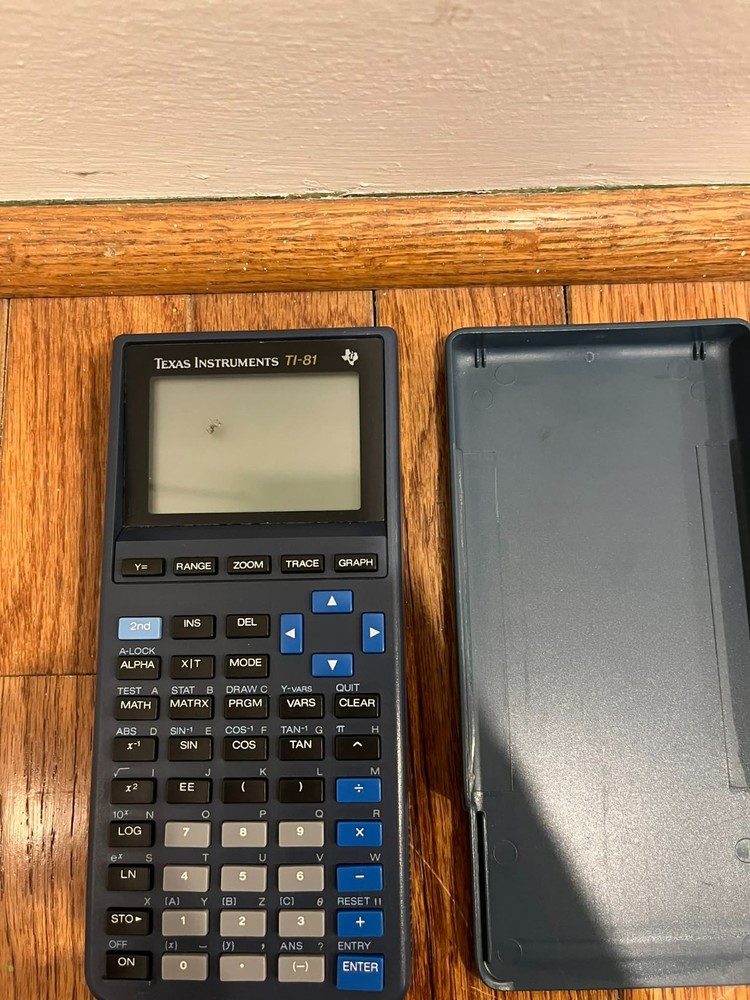 Texas Instruments TI-81 Graphing Calculator with Slide Cover