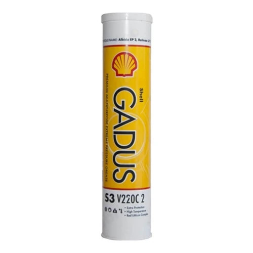 SHELL GADUS S3 V220C 2 PREMIUM MULTIPURPOSE EXTREME PRESSURE GREASE 10 PK 14.1oz