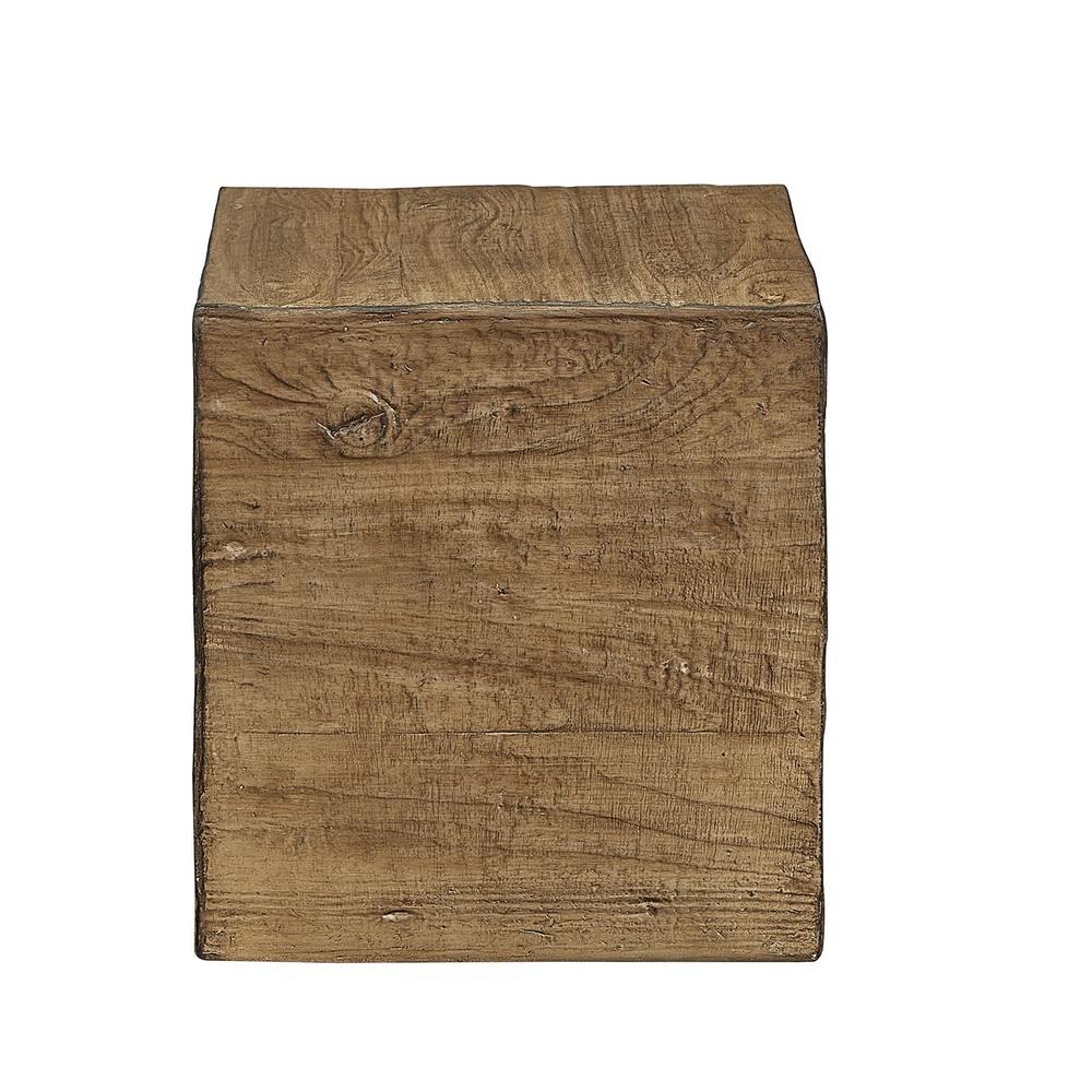 Concrete Stool End Table