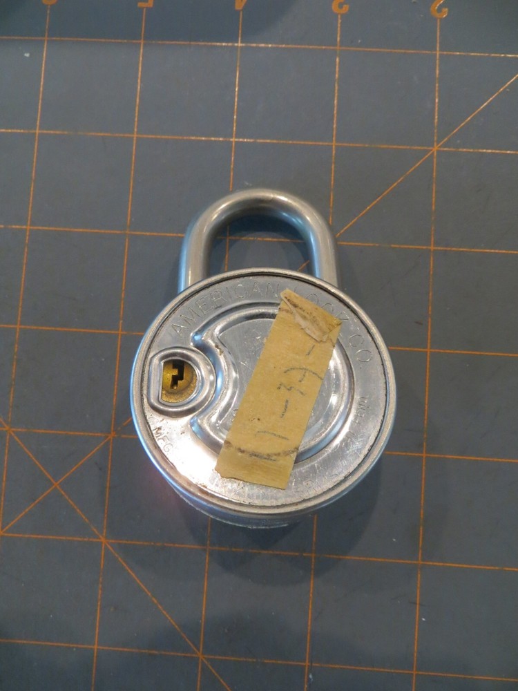 American Combination Padlock