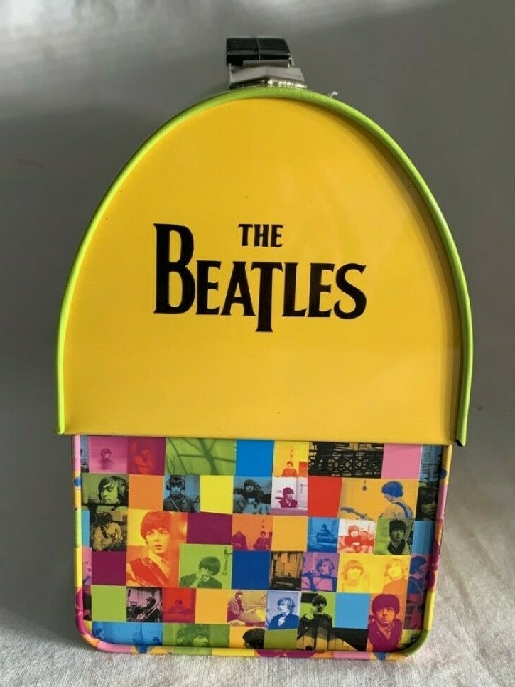 2003 Metal Dome Beatles Lunchbox