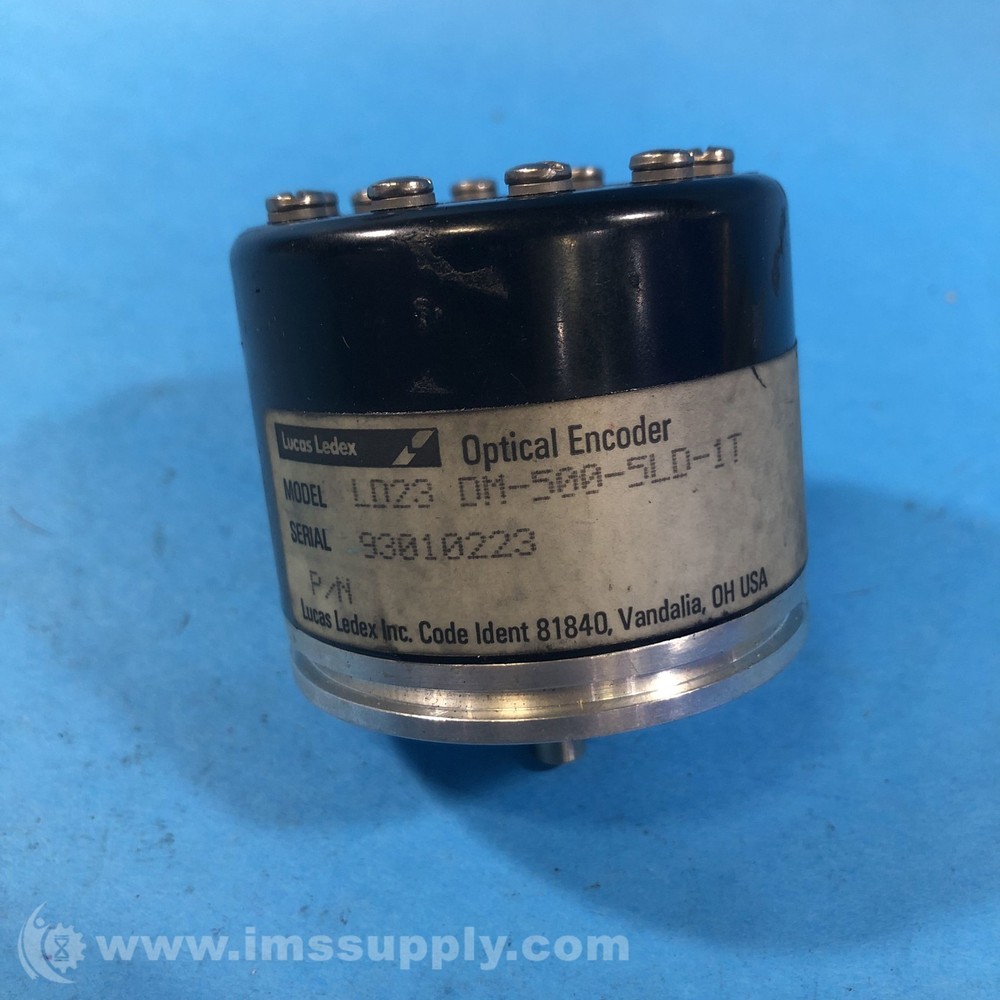 Lucas Ledex LD23 DM-500-5LD-1T Optical Encoder USIP