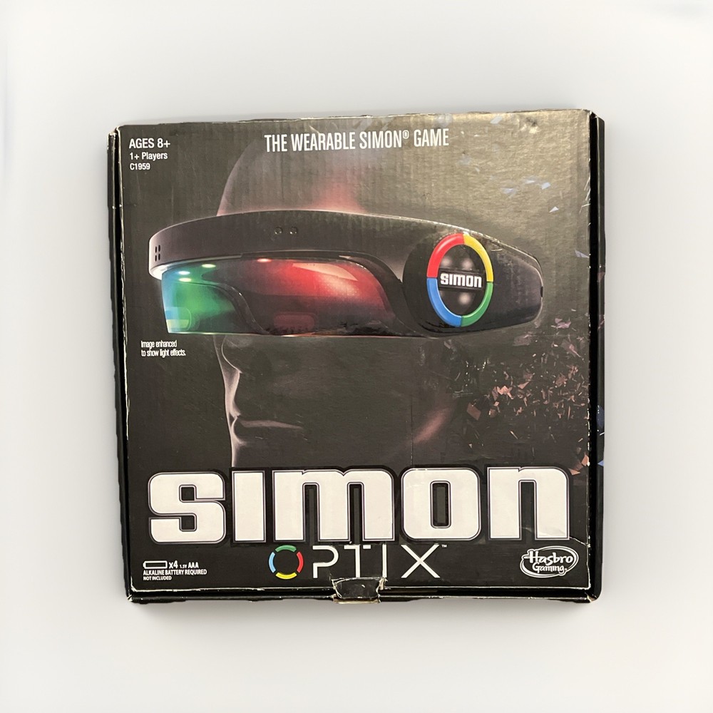 Simon Optix Game Pack The Wearable Simon Game Tested And Working