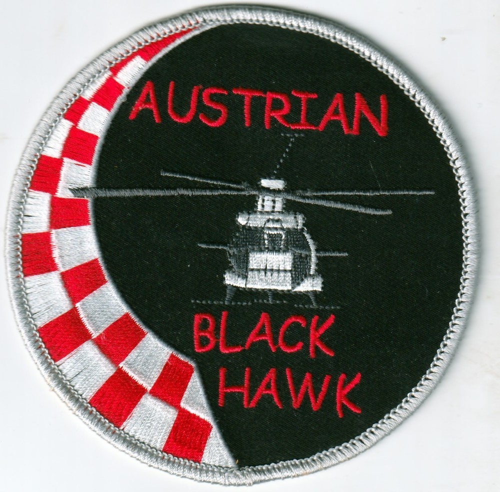 Austria Austrian Air Force Sikorsky UH-60 Black Hawk patch