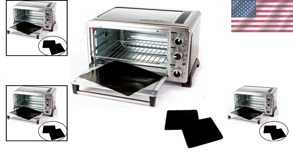 Versatile 11" Dishwasher Safe Toaster Oven Liners – Ultimate Kitchen Accessory