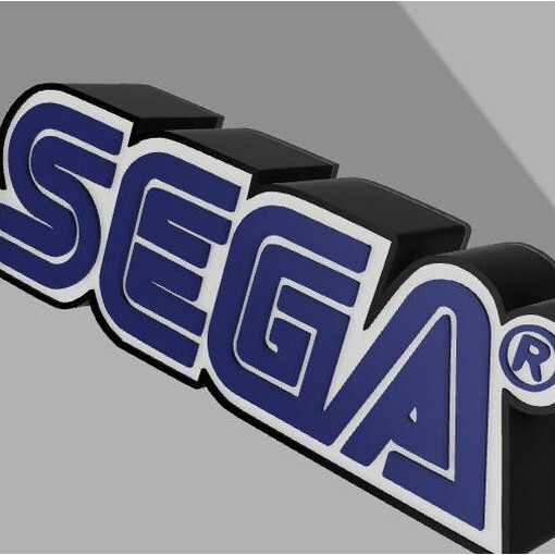 SEGA Logo USB LED Lamp