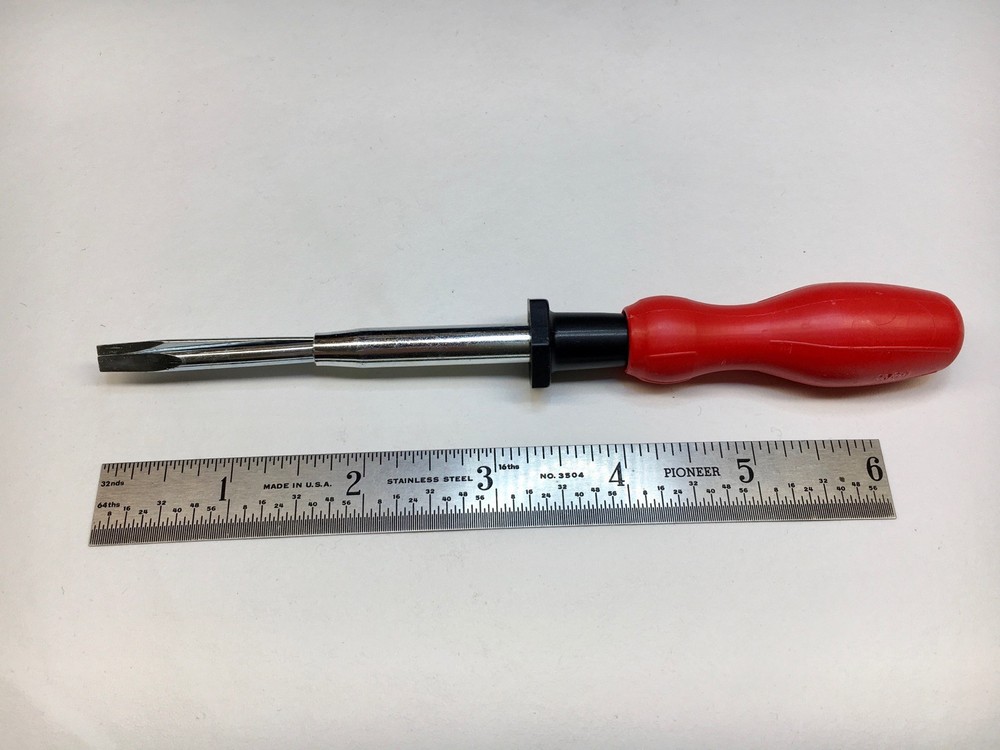 Quick Wedge Screw holding screwdriver 6 1/2” Length