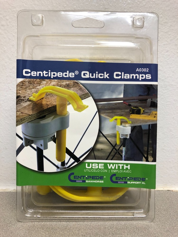 Centipede CA0302 Quick Clamps 2 pk