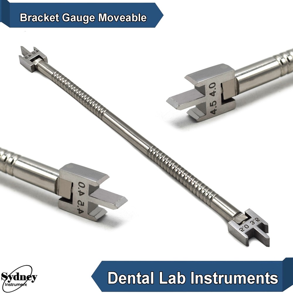 Bracket Positioner Adjustable Orthodontic Gauge Wick Gauge Fully Adjustable