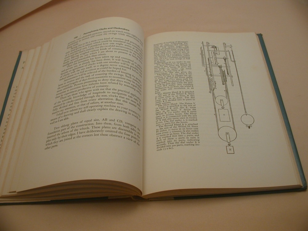 Book 2,632 - Pennsylvania Clocks and Clockmakers by George H. Eckhardt