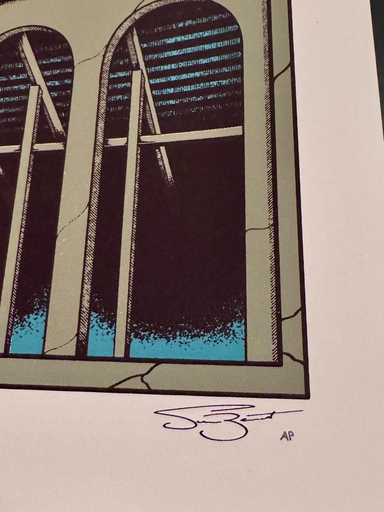 2025 Alabama Shakes Poster – 1 Horse – Artist Proof – Forest Hills NY – 18x24