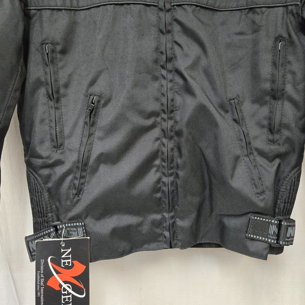 NexGen Textile Vented Jacket Black Medium *CLOSEOUT Was $109.95*