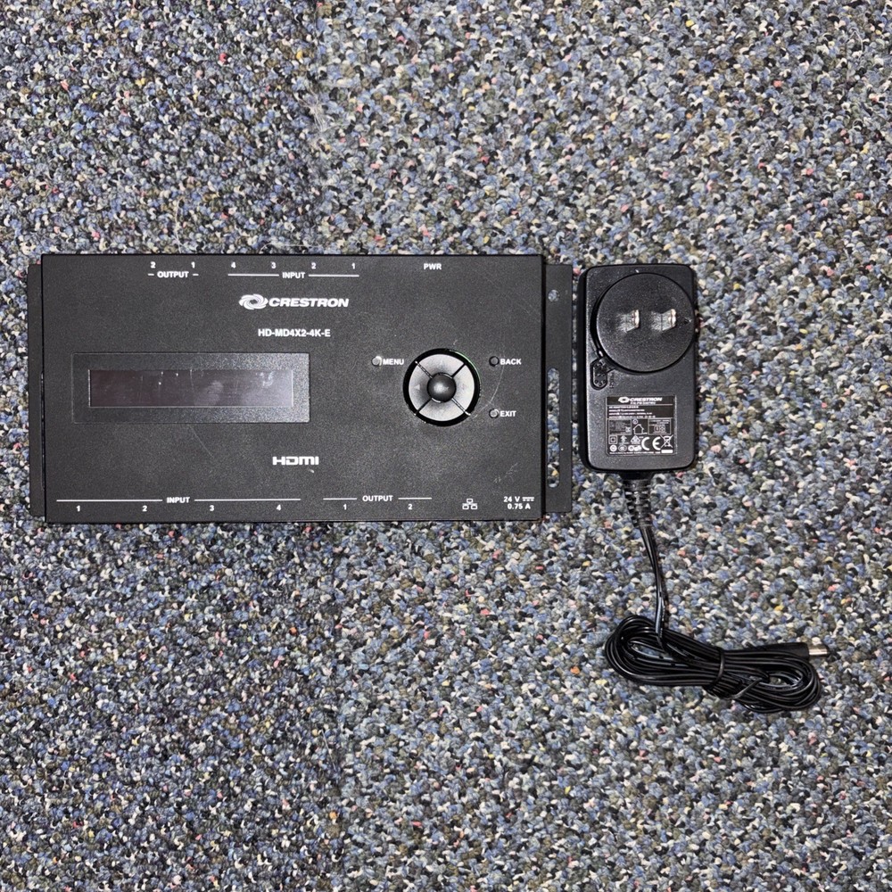 Crestron HD-MD4X2-4K-E      4x2 4K HDMI Switcher