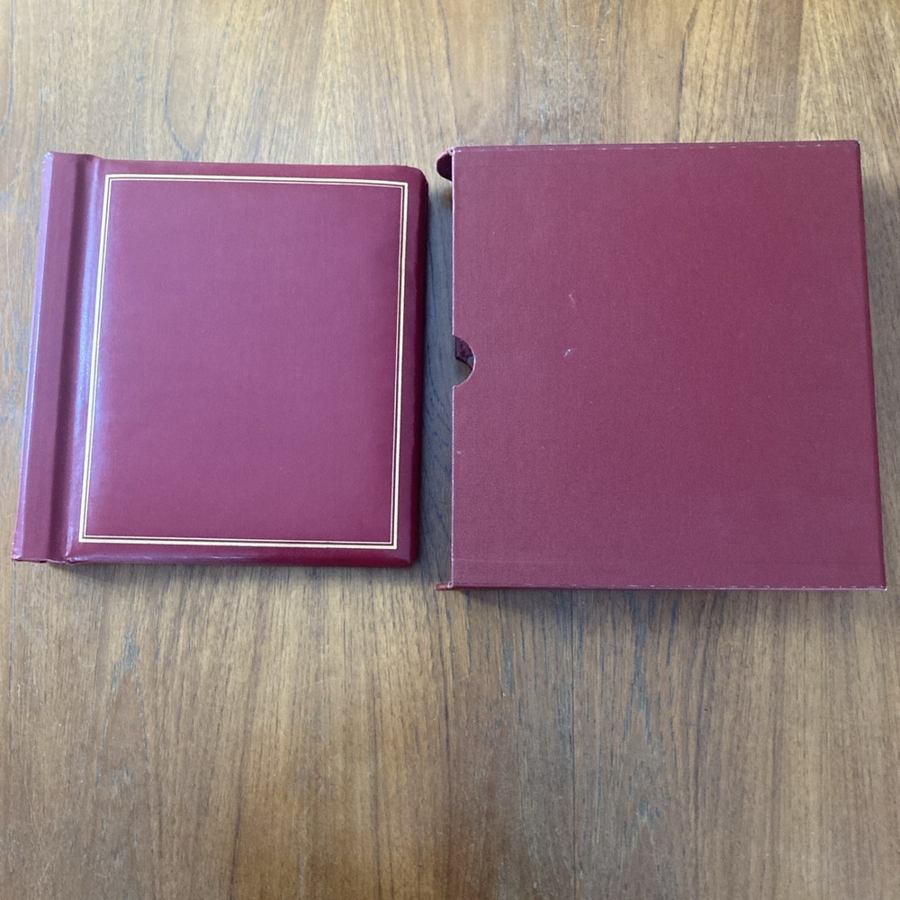 Vintage Elbe Alden Album Binder And Slipcase