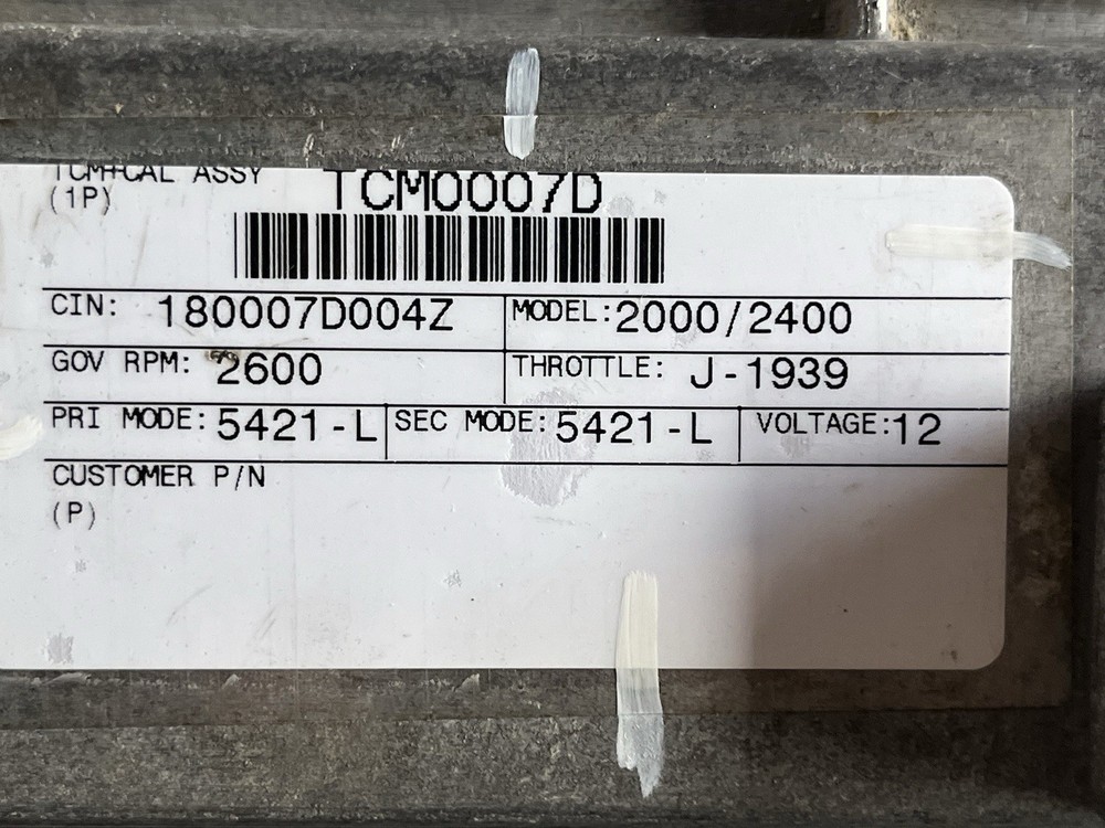 2001 Allison Transmission Control Module ECU TCM 29537441