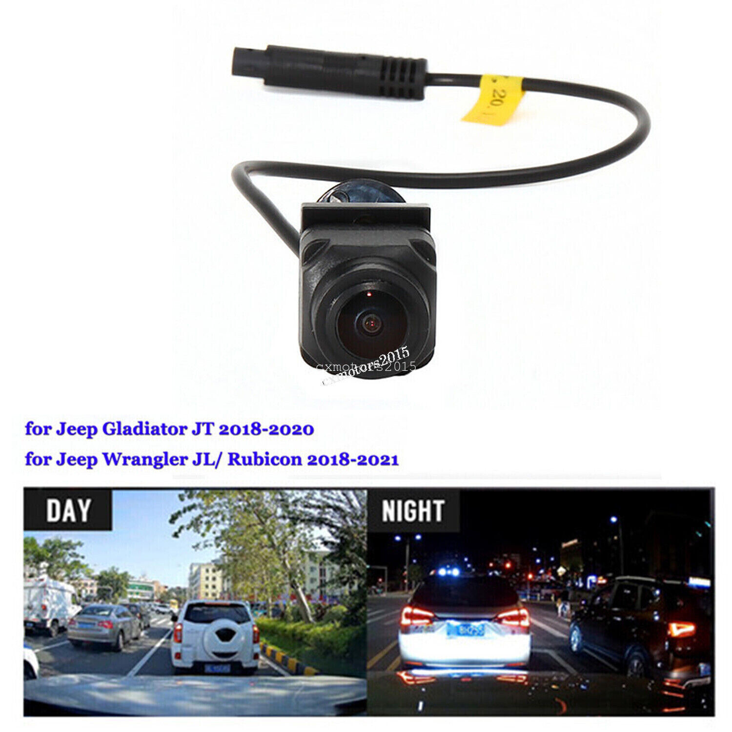 Car Front View Camera for Jeep Wrangler JL Rubicon JLU JLR 2018 2019 2020 2021