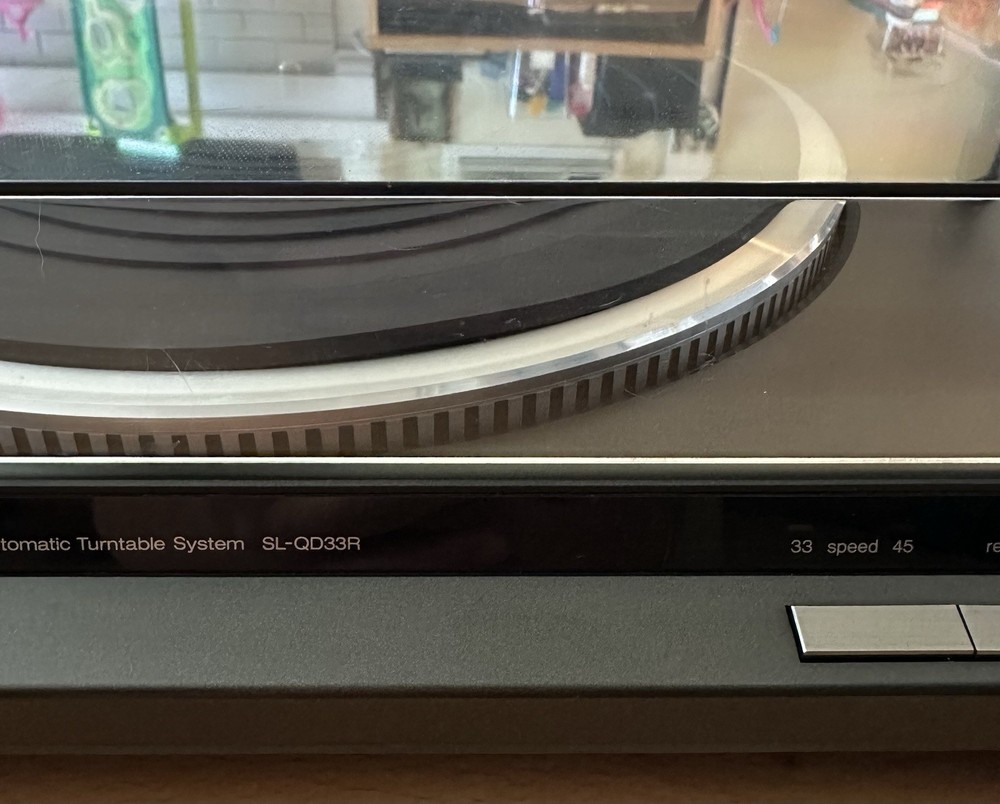 Technics SL-QD33 Fully Automatic Quartz Direct Drive Turntable Serviced Recapped