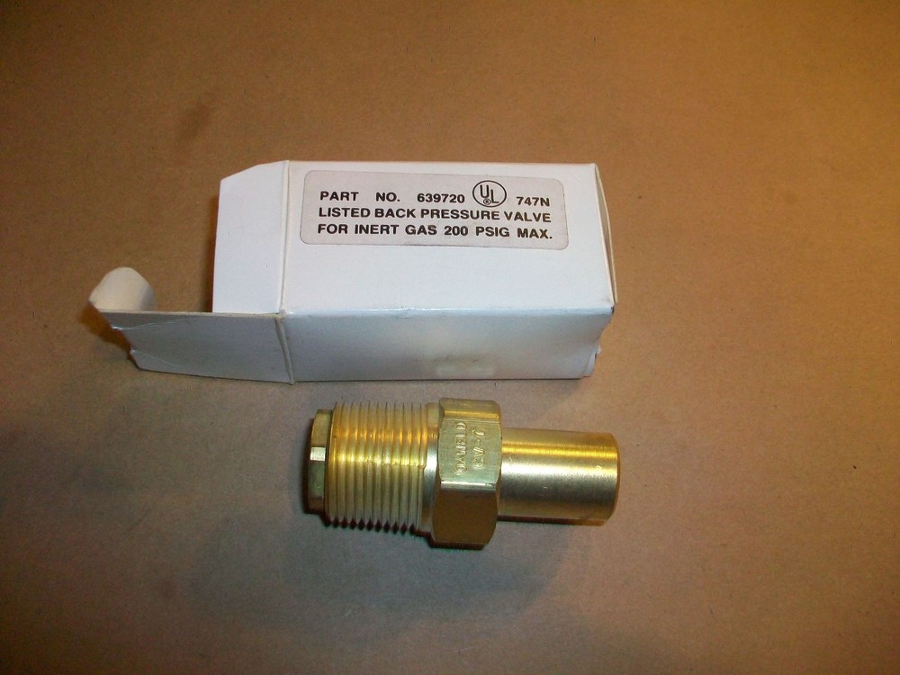 ESAB Oxweld CV-7 Back Pressure Valve   NEW